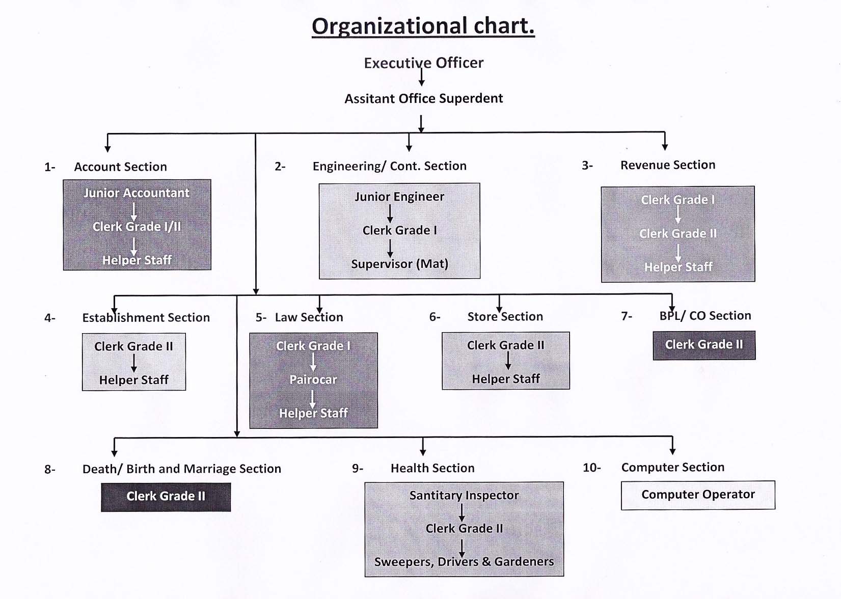 Organizational Chart